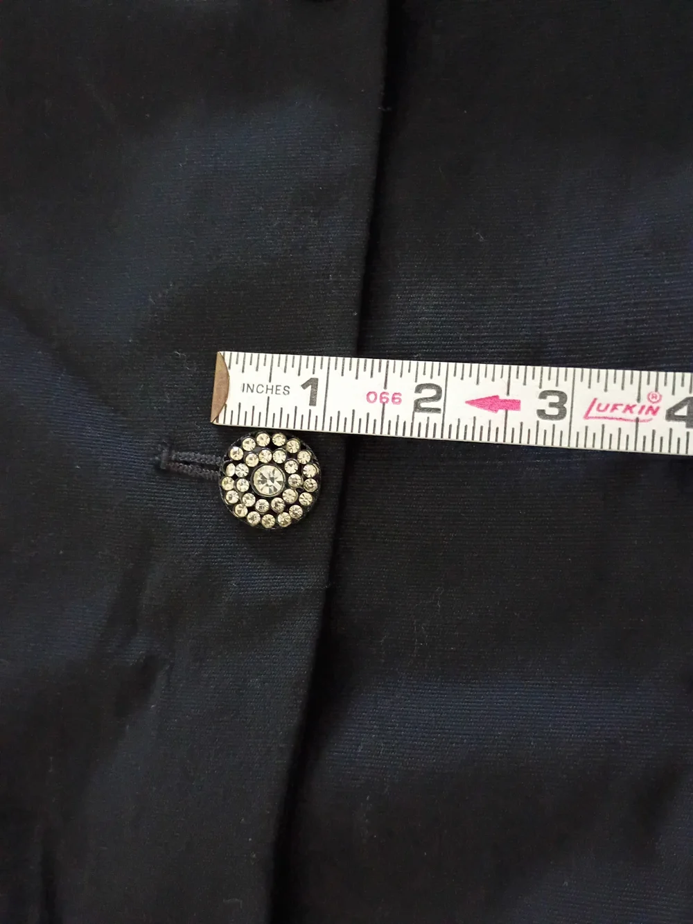 Christian Dior the Suit Blazer Jacket 4 Button Black Size 8 Made USA 100% Wool